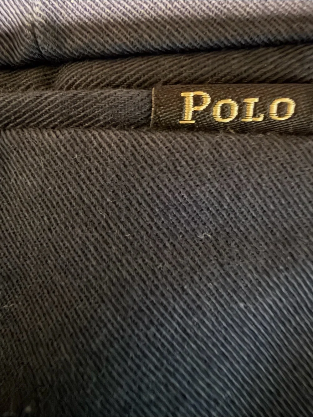 Polo by Ralph Lauren Navy Shorts with White Embroidered Polo Logos